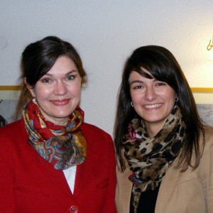 Sabine Amsbeck-Dopheide und Elvan Korkmaz