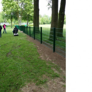Die neue Hundewiese am Rande des Moddenbachtals