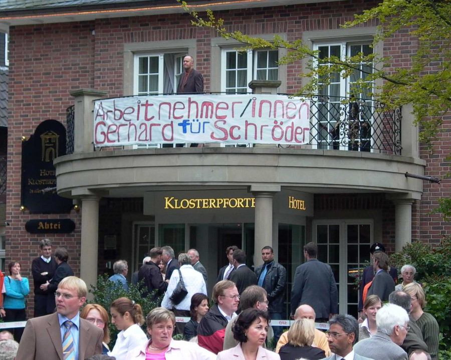Die Polizei behielt den Überblick.