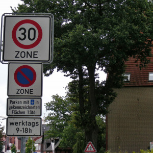 Das meist übersehene Verkehrszeichen in Harsewinkels Innenstadt